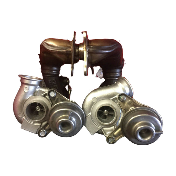 BMW E90 E91 335i 335is 335xi N54 - Pair of Turbo Chargers 07-13